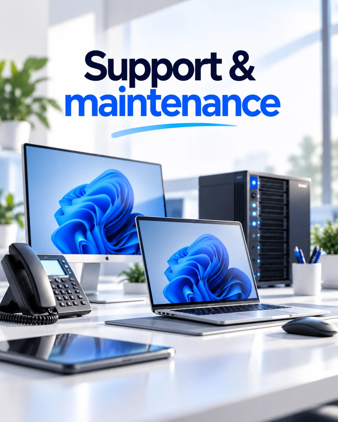 Support et maintenance informatique pour les professionnels